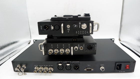 OB Van Intercom έλεγχος Rcp TTL PGM TV SDI ραδιοφωνικής μετάδοσης τηλεχειρισμού CCU στο σύστημα ινών