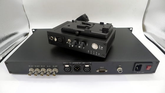 OB Van Intercom έλεγχος Rcp TTL PGM TV SDI ραδιοφωνικής μετάδοσης τηλεχειρισμού CCU στο σύστημα ινών