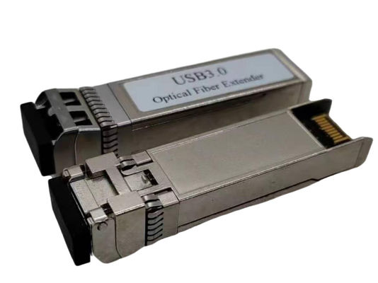 πομποδέκτης ενότητας SFP 10G SFP+ για USB στο διαλυτικό χρώματος μετατροπέων ινών