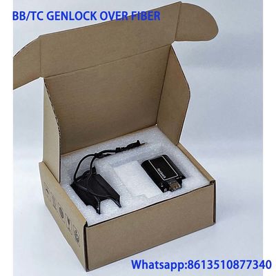 Genlock στο μετατροπέα Genlock ινών (τρι-επίπεδο CVBS/BB) πέρα από το οπτικό διαλυτικό χρώματος ινών (πίνακες) με το μίνι μέγεθος, ενότητα w/SFP